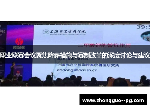 职业联赛会议聚焦降薪措施与赛制改革的深度讨论与建议 职业联赛会议聚焦降薪措施与赛制改革的深度讨论与建议